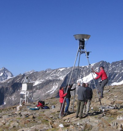 Errichtung eines Metereologischen Netzwerkes